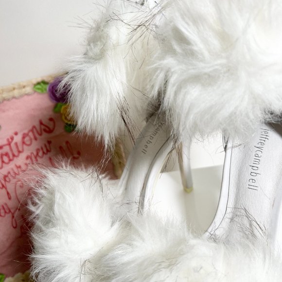 NIB Jeffrey Campbell Inaba, White Heels - Picture 6 of 6